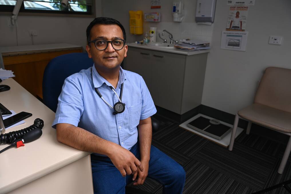 Corowa medical centre owner Ayon Guha agrees regions should wait until they hit at least 80 per cent double-dose to reopen.