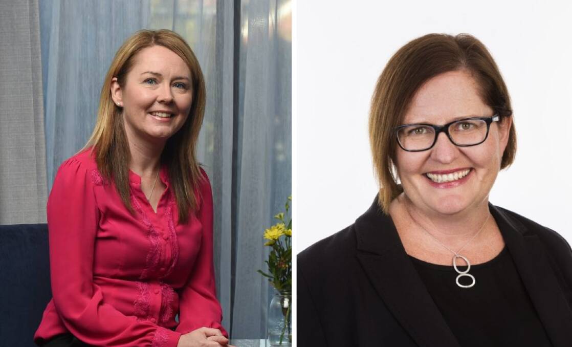 RETURN: Hume Riverina Community Legal Service's Sarah Rodgers is hosting family law specialist Alexandra Wearne at a Women in Law event, sponsored by the North East Law Association and Albury and District Law Society.