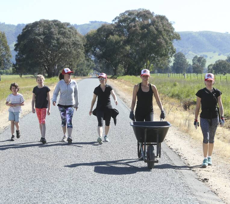 CHALLENGE: A total of 24 teams took part in the second 88km walk from Beechworth to Mt Buffalo. Picture: ELENOR TEDENBORG