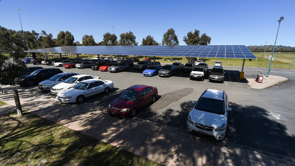 Car park shade structure boosts Uni’s renewable energy use to 33 per cent
