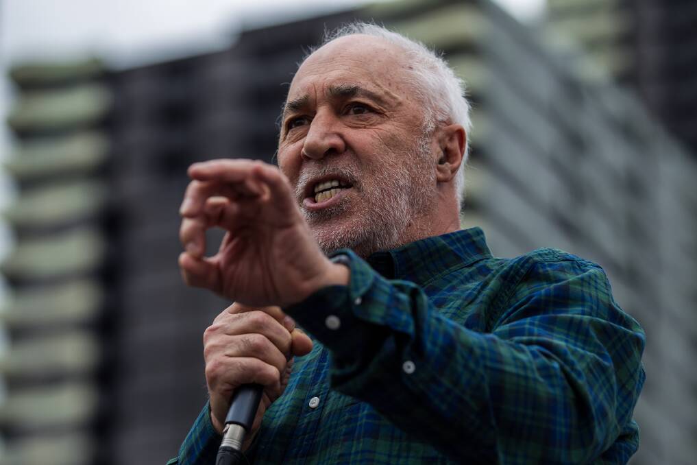 STAND UP: Phil Cleary, former premiership coach and politician, will speak at a Step Out event in November on a panel discussing gender-based violence. Picture: FAIRFAX