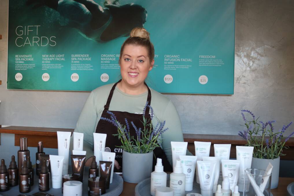 Keegan Dyt's business Endota Spa Albury has been closed since March 25. She has enrolled in a fee-free course with TAFE NSW to become a better leader during the closure.