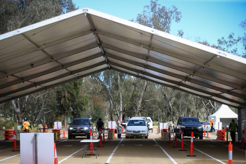 The drive-through Lakeside clinic will no longer offer PCRs - residents should access them through Albury providers or Albury Wodonga Health's walk-in clinic on Smythe Street. 