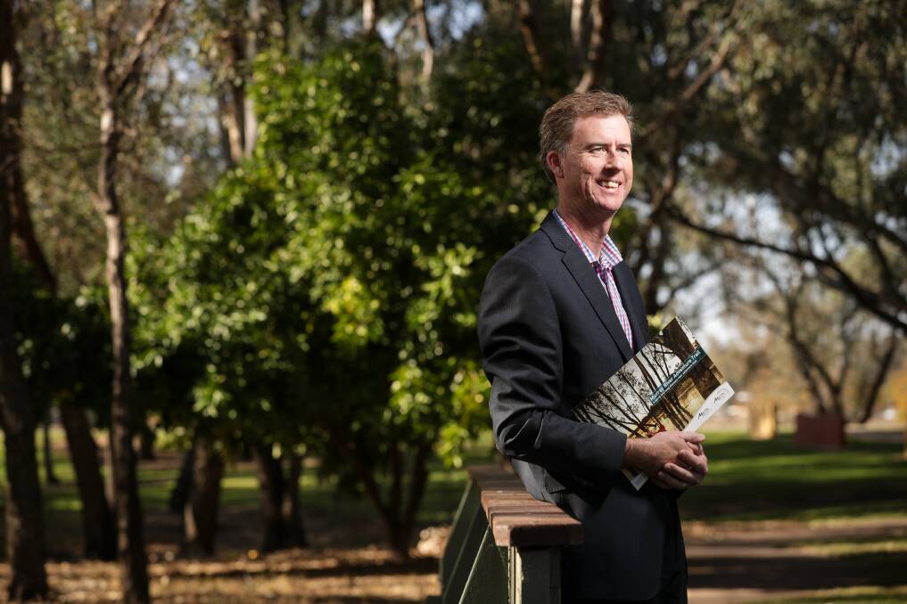 ATTRACTION: Murray Regional Tourism chief executive Mark Francis hopes plans for an adventure trail along the river will secure funding. Picture: JAMES WILTSHIRE