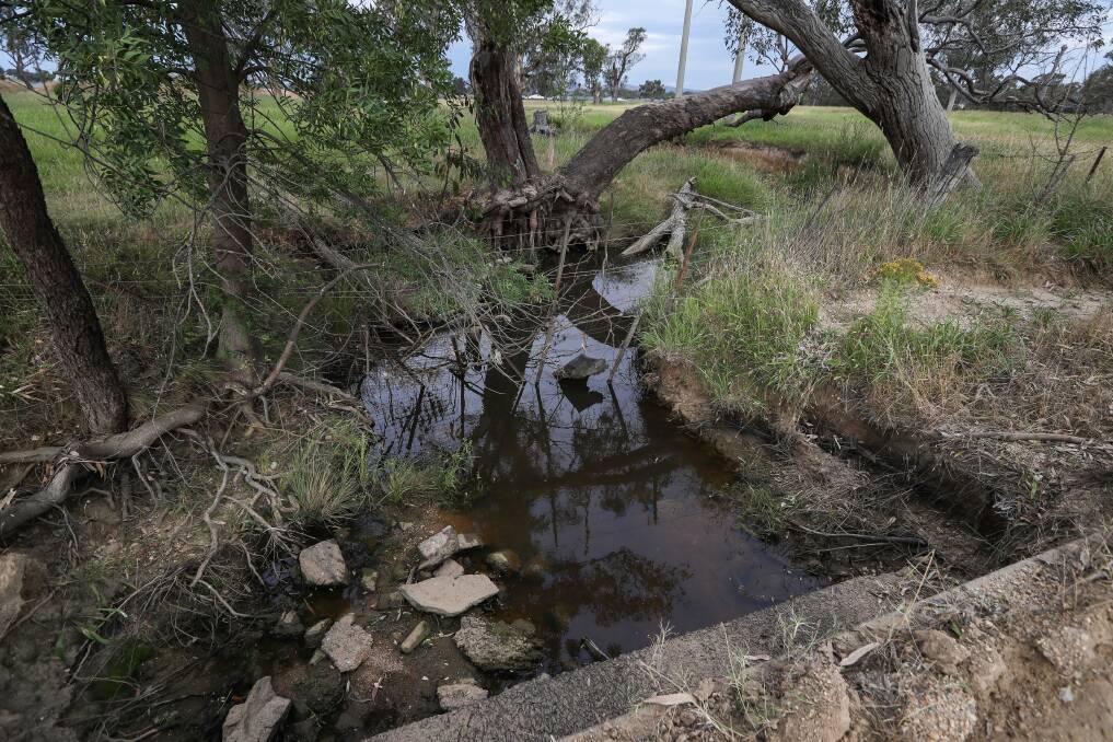 The presence of per- and poly-fluoroalkyl substances (PFAS), found in firefighting foam used by the Australian Defence Force until the 2000s, is being investigated in Wodonga. This is one of the sites, on Whytes Road, where PFAS levels were found to exceed certain guidelines.