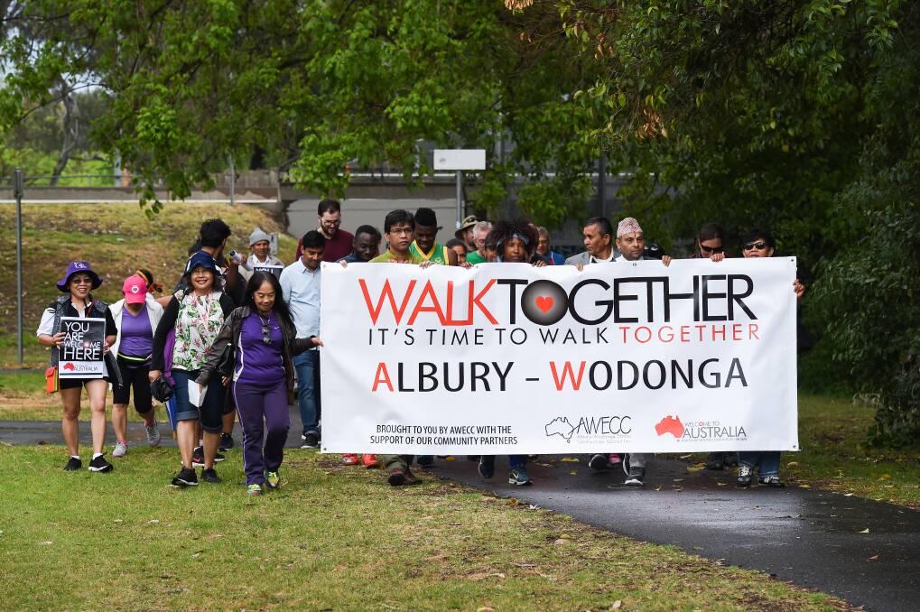 'Walk Together' began in 2016 and is a celebration of multiculturalism on the Border.
