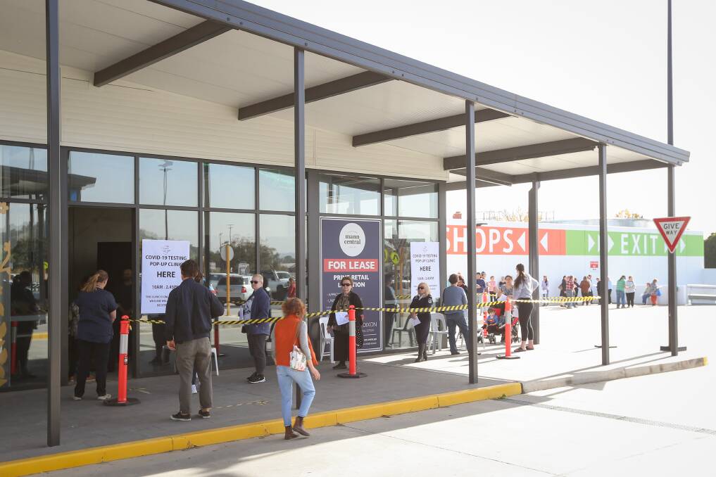 DHHS facilitated Albury Wodonga Health to do pop-up testing for asymptomatic people in Wodonga on May 8, but there were no positive results. Wodonga has been virus-free since April.