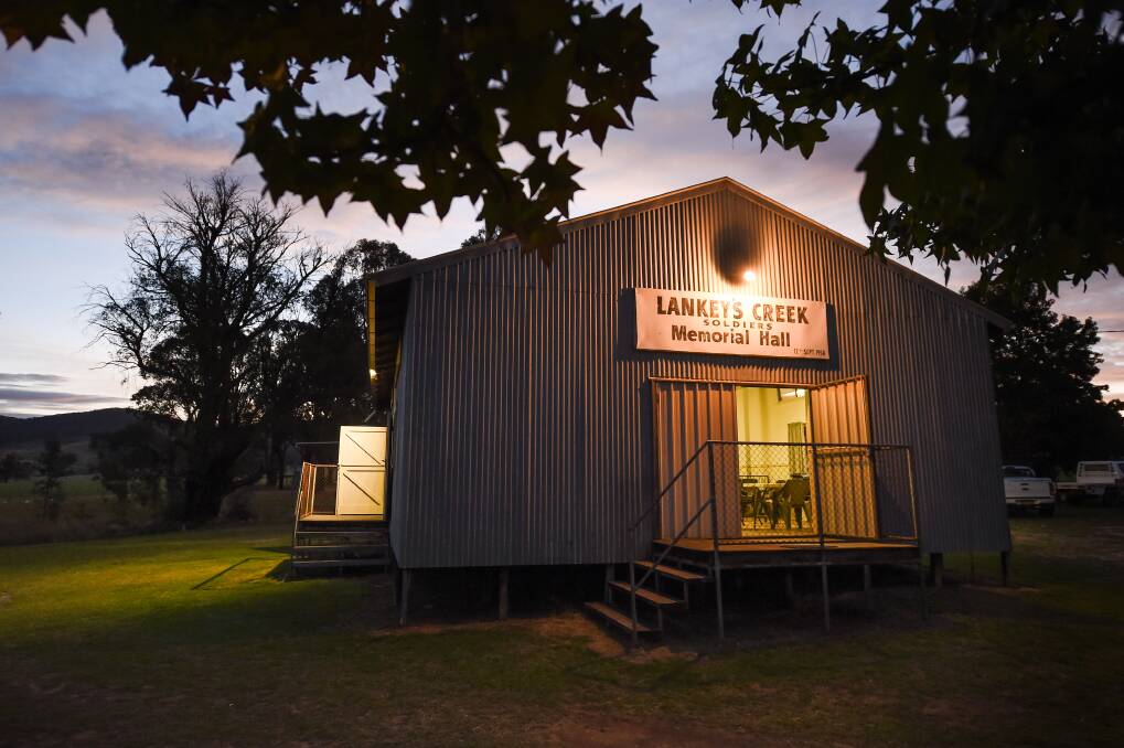 ON TABLE: Improvements to the The Lankeys Creek Hall, which was used as a staging point in the Green Valley fire, is being considered among other projects for bushfire funding.