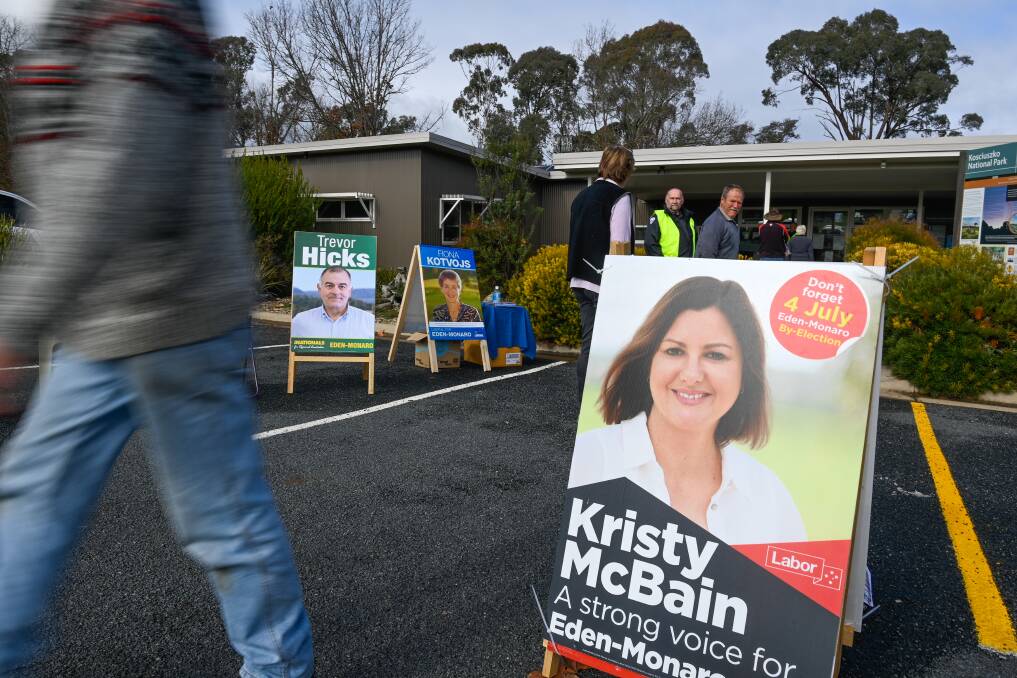 Labor's Kristy McBain has claimed victory in the Eden-Monaro by-election. Picture: MARK JESSER