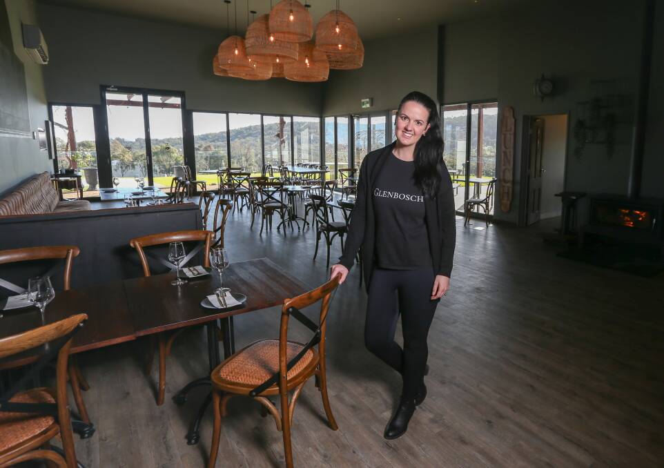 BACK: Owner Nika Bester is reopening Glenbosch Wine Estate's restaurant. Pictures: TARA TREWHELLA