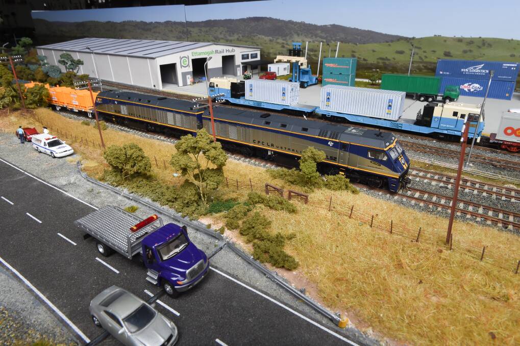 Ettamogah Rail Hub model four years in the making debut at show this weekend