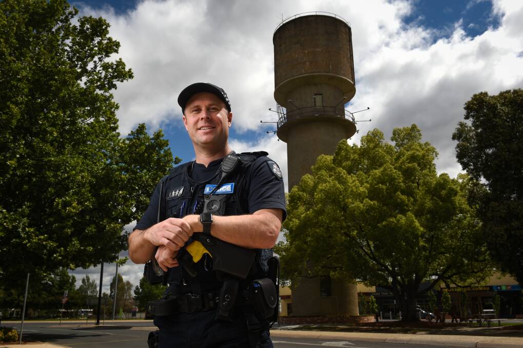 RIGHT FIT: First Constable Presutti loves working in general duties and will address an information session for those interested in joining Victoria Police on Tuesday.