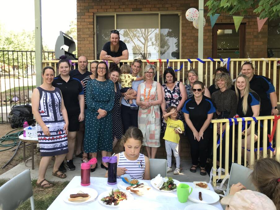 CELEBRATION: Bellbridge Early Years Learning Centre held a "thank you for funding party" for government representatives on Friday.