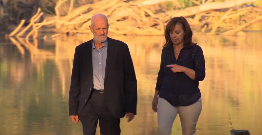 CONSENSUS NEEDED: Murray Darling Association national president David Thurley and chief executive Emma Bradbury, featured in a video promoting MDA's leadership program, want governments to come together on basin planning.