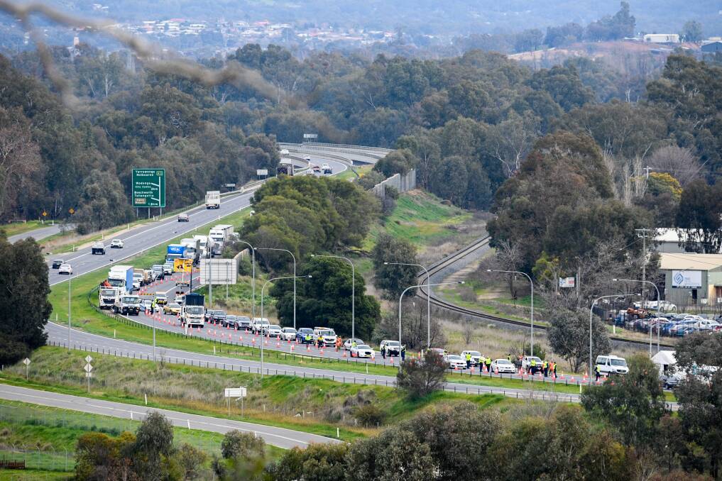Traffic flow improves outside of peak hour, as expected. Picture: MARK JESSER