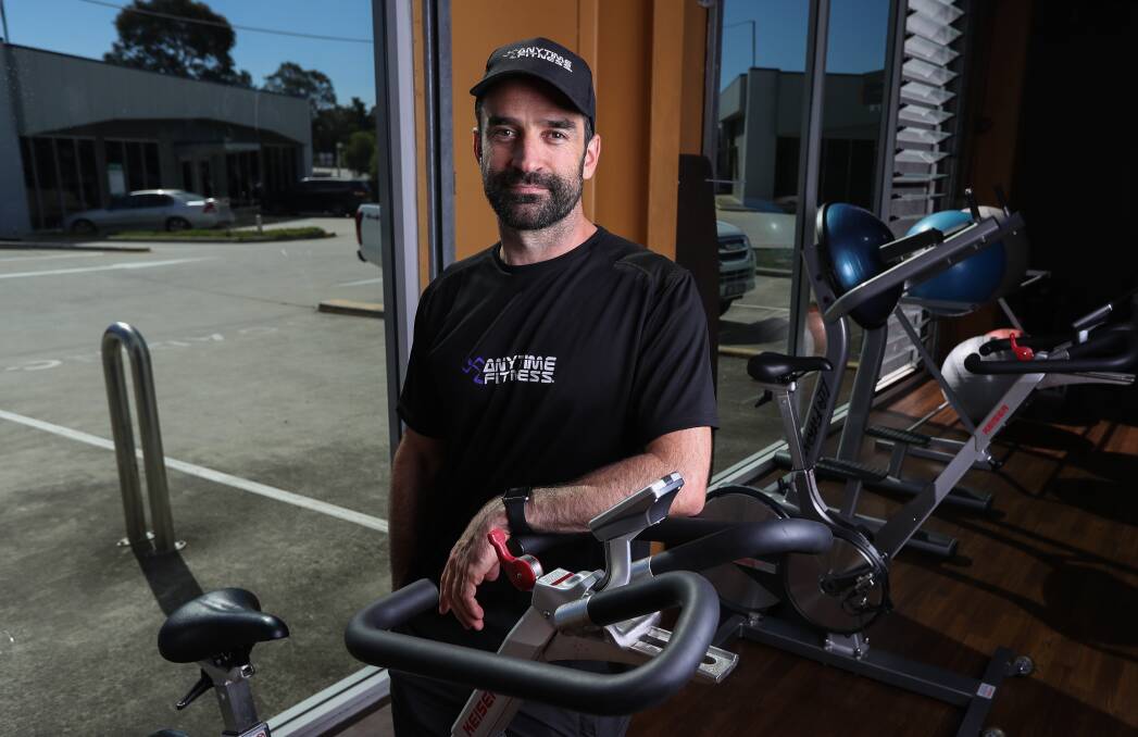 RESTRICTED: Anytime Fitness owner Jai Forster wants to open his gym.