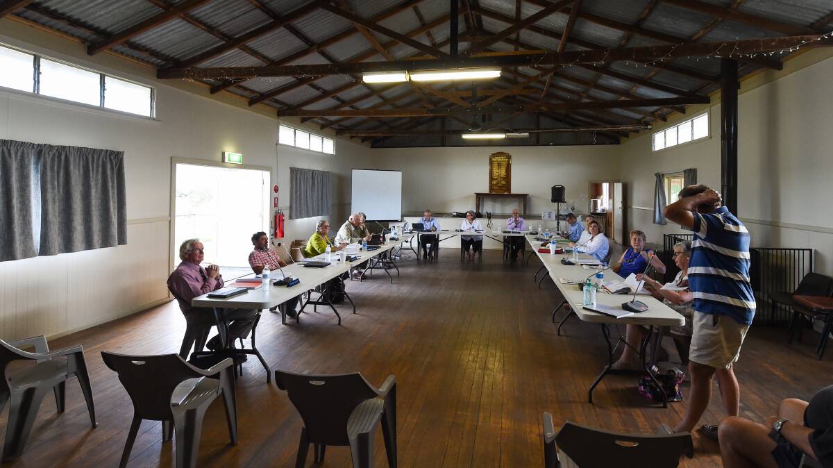 Greater Hume Council heard from residents in the fire-affected community of Lankeys Creek in March.