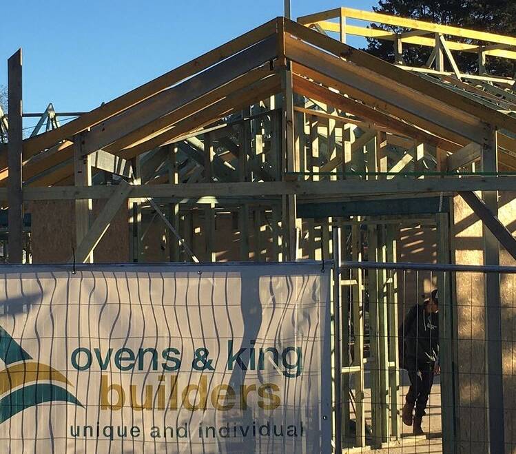 Ovens and King Builders are among those in the construction industry experiencing significant demand amid resource shortages and planning delays.