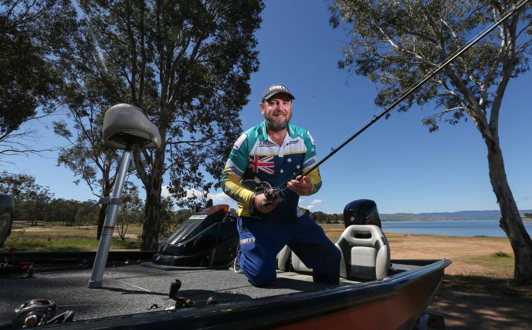 ON HUNT: Pro angler Corey Goldie will mentor an ambassador for Australian tournament fishing and is taking applications. Picture: TARA TREWHELLA 