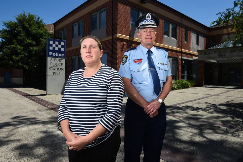 MOVING FORWARD: Albury Senior Constable Debra Milnes and Chief Inspector Kim Sorensen welcome new initiatives to tackle domestic violence. Picture: MARK JESSER