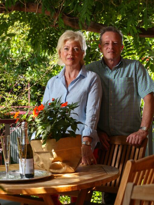 OUTSTANDING: Margo Maller and Peter Brygel, Finches of Beechworth owners, have been voted the best Bed and Breakfast in Australia. Picture: JAMES WILTSHIRE
