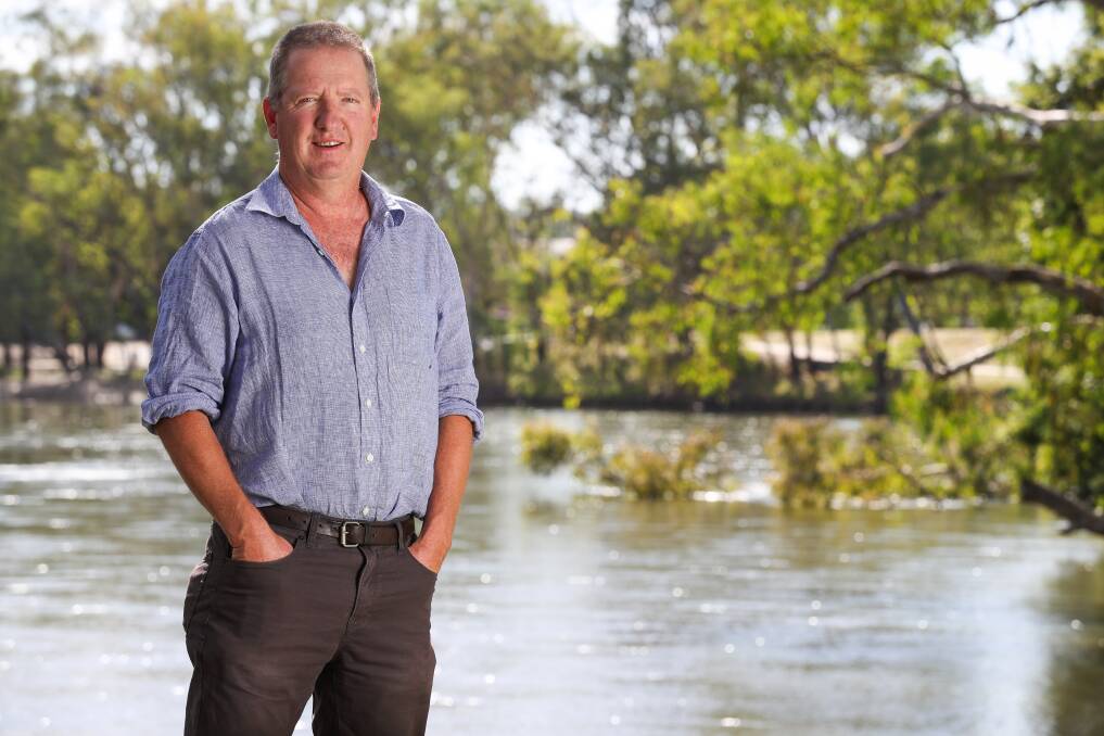 LOCAL LINK: Anthony Wilson has started in a new role based in Wodonga as engagement officer for the Commonwealth Environmental Water Holder. A reference group with irrigators and other stakeholders to work on water projects will meet quarterly. Picture: MARK JESSER