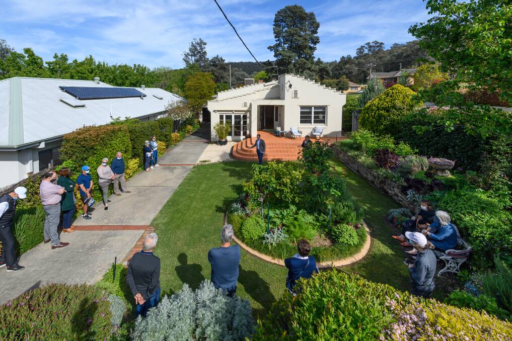 SOLD: An art deco home at 753 Jones Street, Albury sold after auction in a big day of property action on Saturday. Picture: MARK JESSER