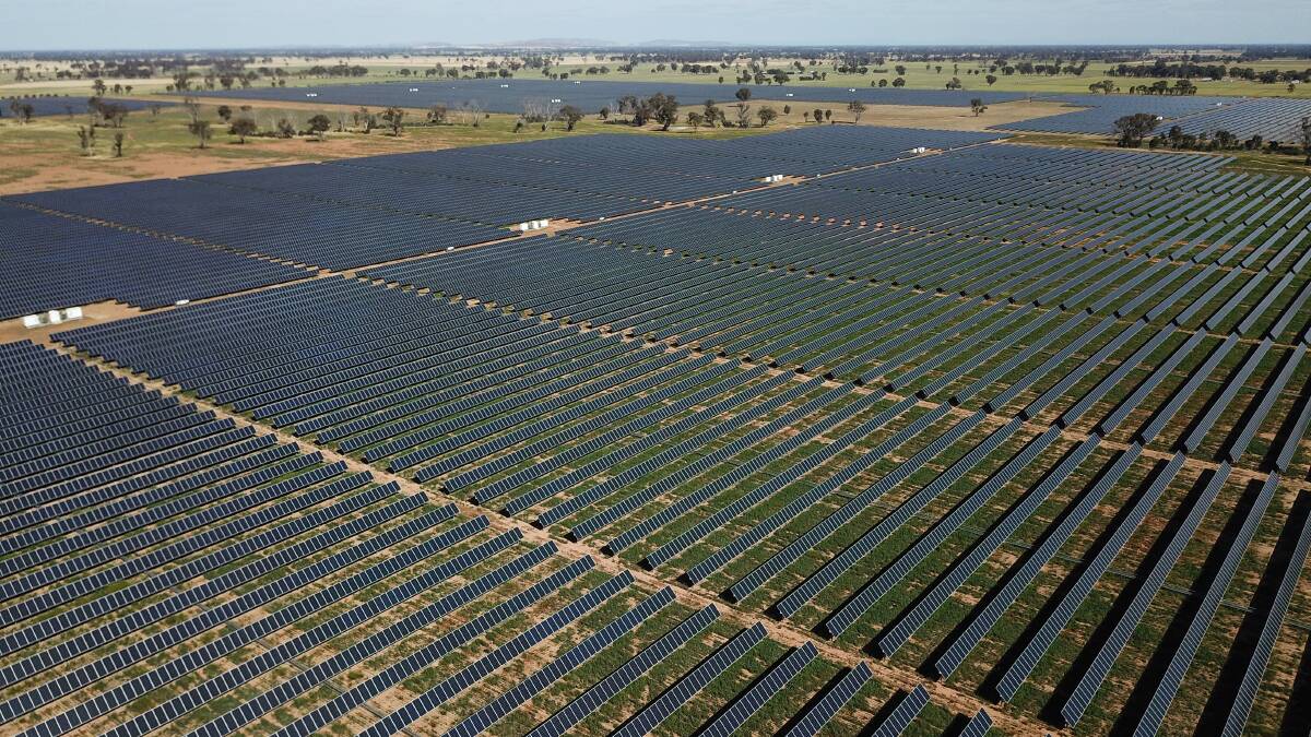 NEXT STEP: Neoen, developer of the Numurkah Solar Farm (pictured), is seeking to build a much larger 400-megawatt project at Culcairn. Submissions on the project close on Thursday. Pictures: MARK JESSER