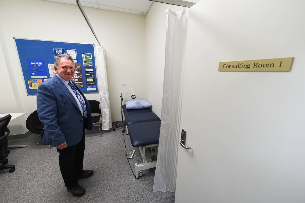 Wodonga Senior Secondary College principal Vern Hilditch is looking forward to having a mental health practitioner join his schools' well-being team. Picture: MARK JESSER