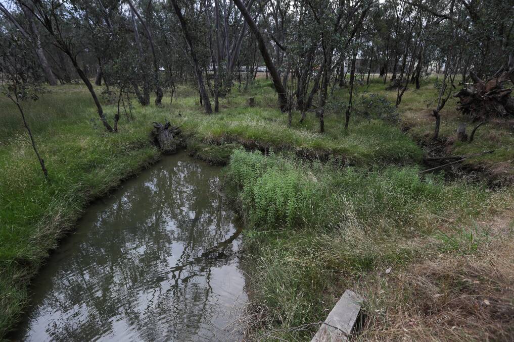 The location where Jack in the Box Creek was tested. Pictures: MARK JESSER