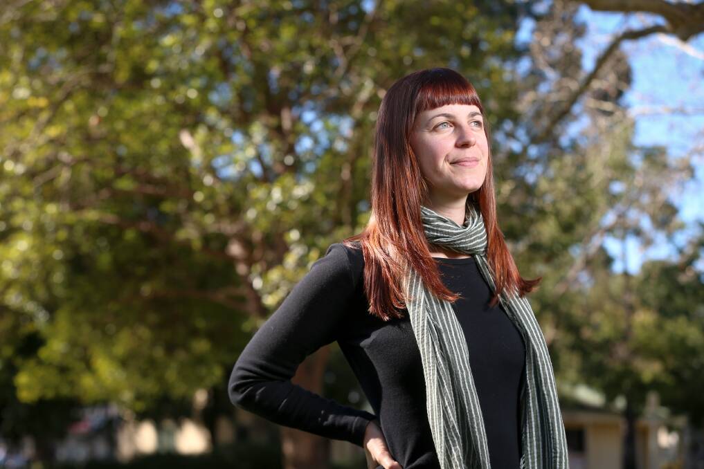 COME DOWN: Kate Nottingham is the co-ordinator of the Albury-Wodonga Sustainable Living Festival, which begins with a fair on Saturday, November 16 at Gateway Village from 8am to 1pm.
