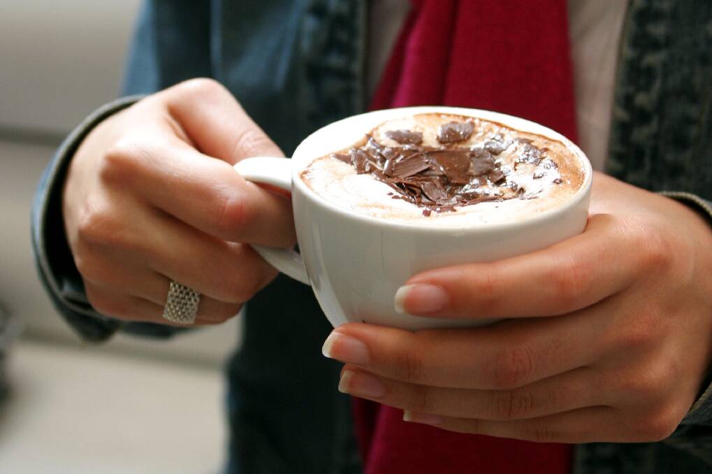 We can crave hot chocolate in winter.