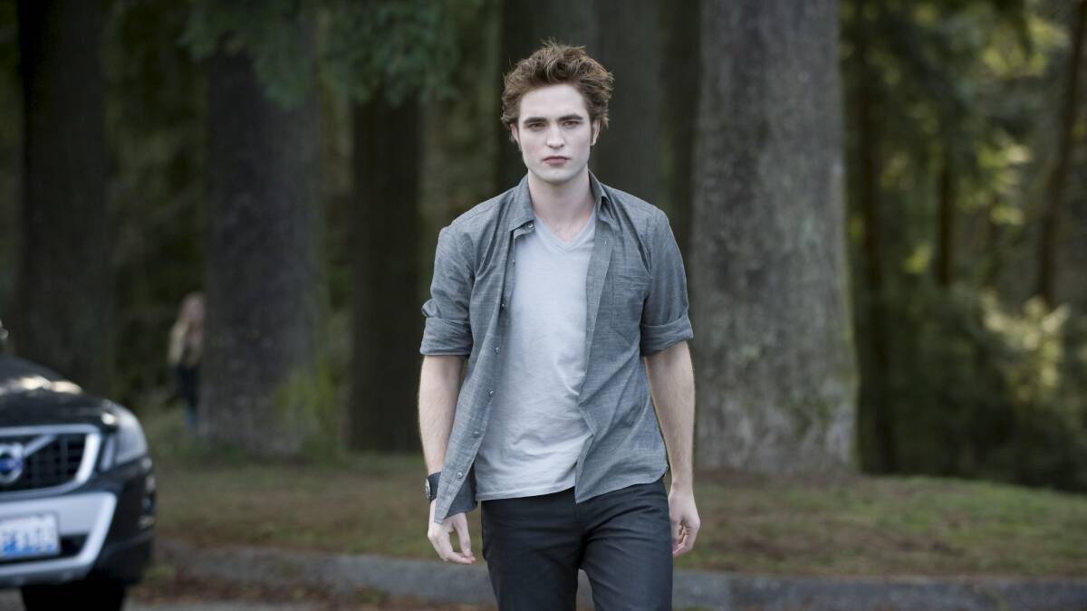 Robert Pattinson as Edward in 'The Twilight Saga: New Moon'. Picture: Supplied