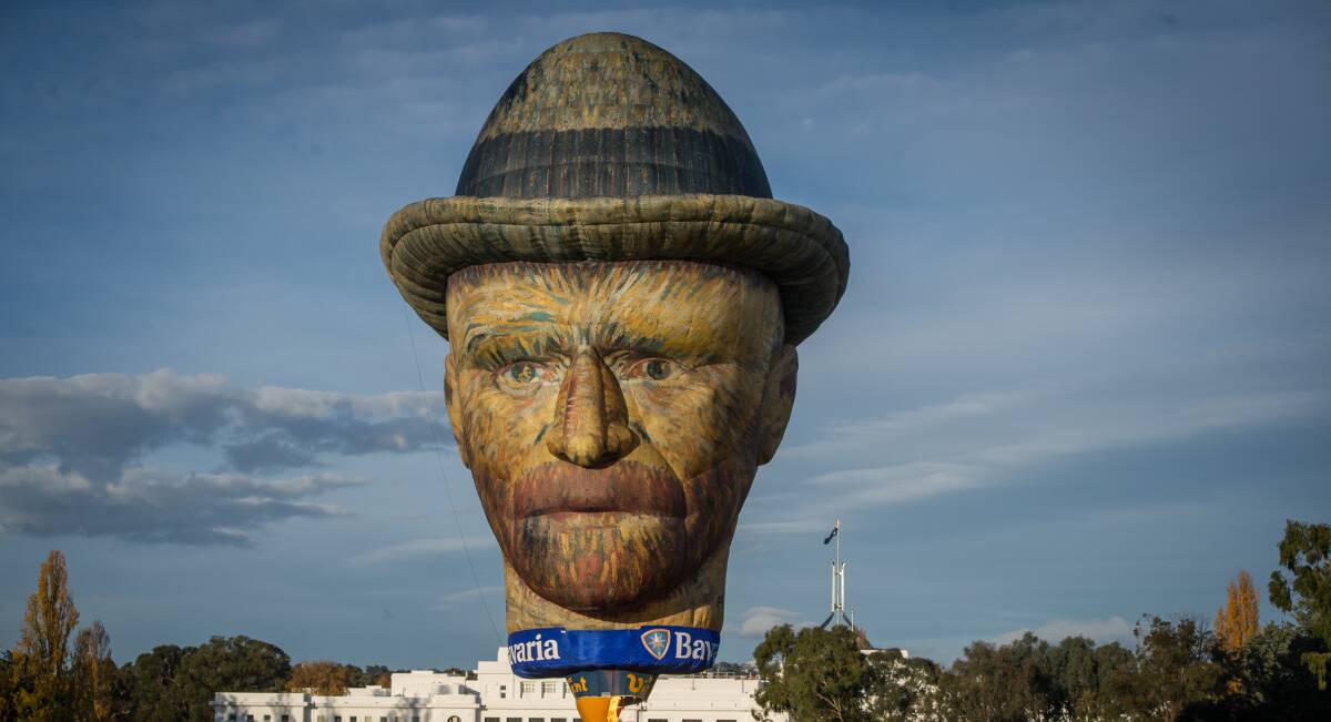 Van Gogh appears in the strangest places. Picture: Karleen Minney
