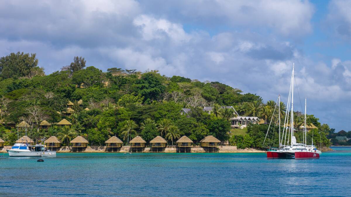 Port Vila, Vanuatu. It is one of a few countries that has never reported a case of COVID-19.