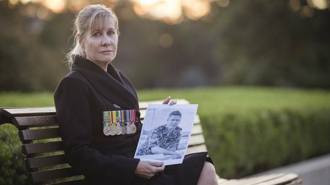 Julie-Ann Finney has campaigned for a royal commission into veteran suicides. Picture: Sitthixay Ditthavong
