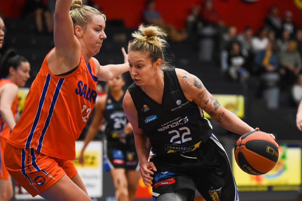 DOMINANCE REWARDED: Emilee Harmon has been named on the All-SEABL second team after a standout season with the Lady Bandits. 