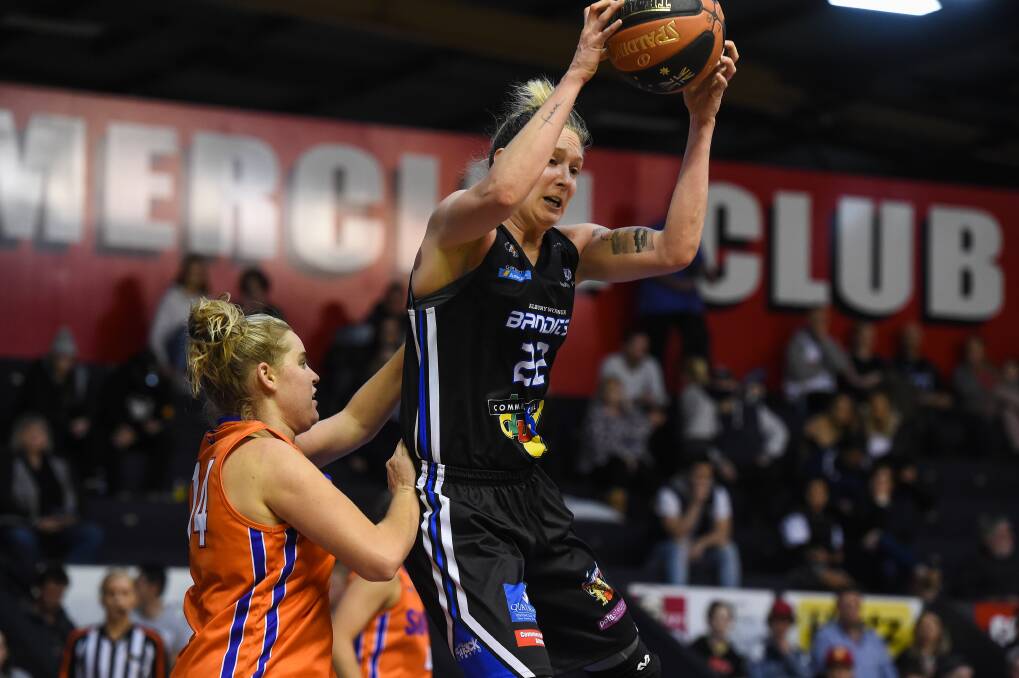 DOMINANT: Emilee Harmon took out the Lady Bandits' MVP award and was also named in the All-SEABL second team after a towering 2018 season.