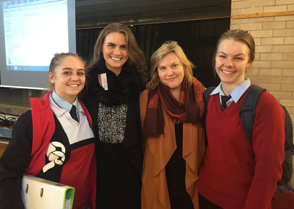 PRESENTATION: Litton Legal's Bec Litton and Kristen Zumbo have been presenting about social media and defamation for Albury High.