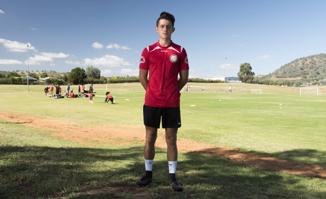 FIRST SHOT: After starring in the under 20s, Murray United's Azia Feltrin will get his first start in the seniors this weekend against Langwarrin.