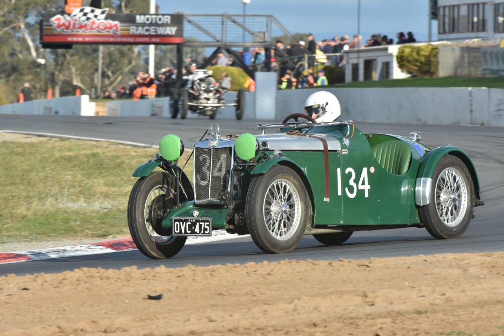 CLASSIC MOTORING: Winton Raceway will burst to life as a massive contingent of historic and vintage cars take to the track later this month. Picture: NEIL HAMMOND