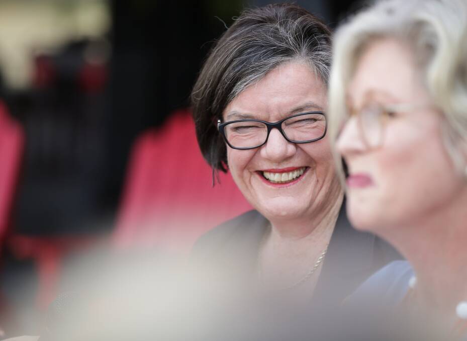 READY: Cathy McGowan said the time is right to step down as Indi MP on Monday. Picture: JAMES WILTSHIRE