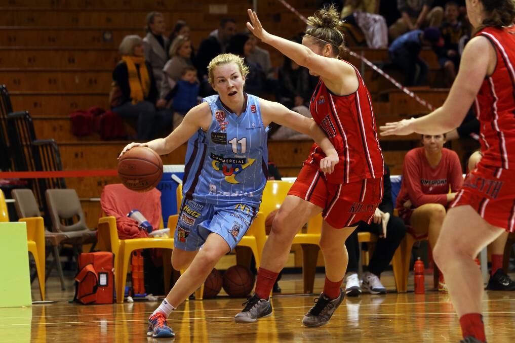 FUTURE STAR: Now in her third year at SEABL level, teenage guard Steph Gorman will be a regular starter for the Lady Bandits.
