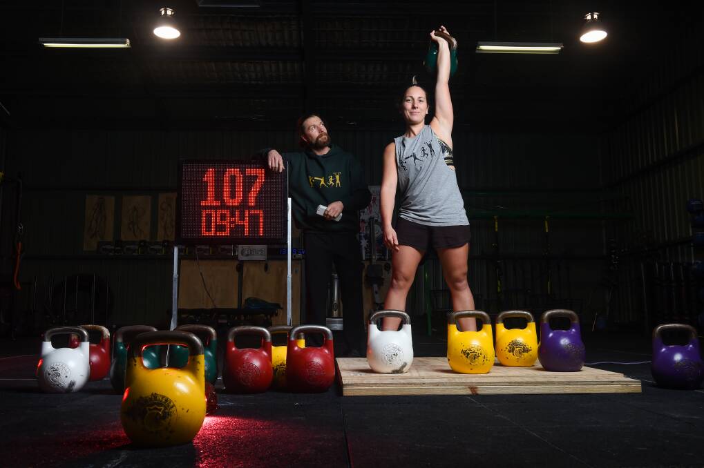 WORK IT OUT: The Australian National Kettlebell Championships will once again be organised by Shannon Pigdon and Cheryl Schneider. Picture: MARK JESSER