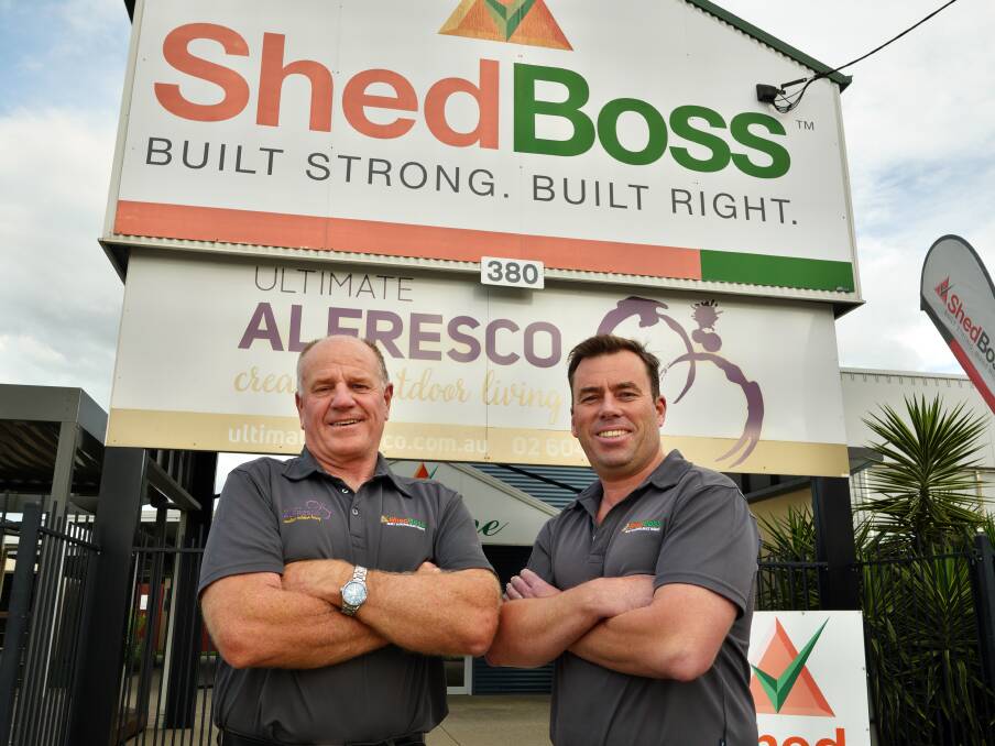ShedBoss owners Max Grimmond and Travis Hay are focused on delivering constructing quality sheds with complete project management.