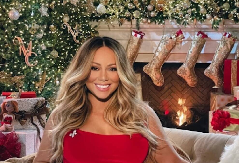 Mariah Carey has become synonomous with Christmas. Picture by Mariah Carey