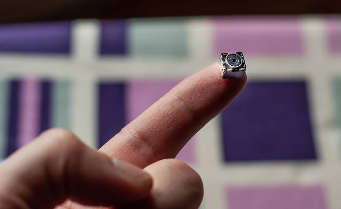 The devices can be tiny, so any dot or hole in an object is worth checking. Picture: Shutterstock.