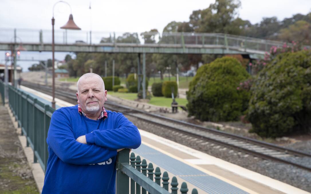 OVERLOOKED: Wagga councillor Richard Foley is calling for councils across the country to band together and demand the federal government address their Inland Rail concerns. Picture: MADELINE BEGLEY