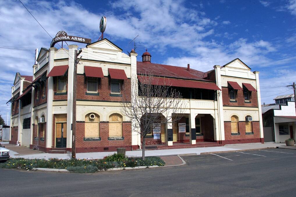 The Doodle Cooma Arms Hotel, pictured in 2001, is the only pub in Henty and was sold to new owners last week. File picture