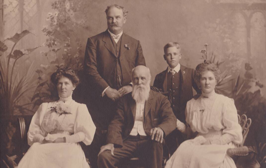 COMMITTED: Rose Murphy on the right, with her father John Woodland in the centre. She was treasurer and secretary of the Shire Council and had boundless compassion for returned soldiers. Picture: Supplied